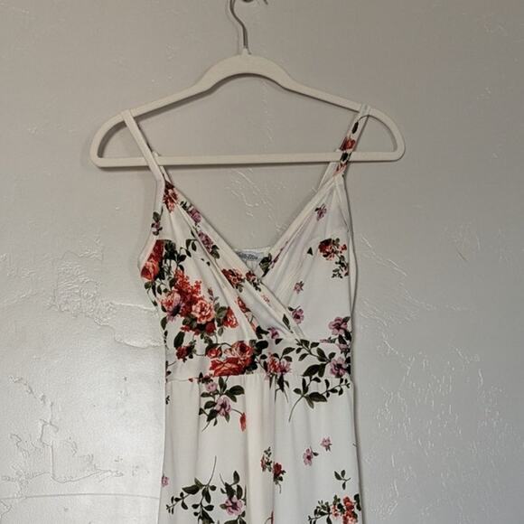 Stilletto's Maxi Dress Womens‎ Small V Neck Babydoll Cottagecore Romantic - Picture 3 of 11